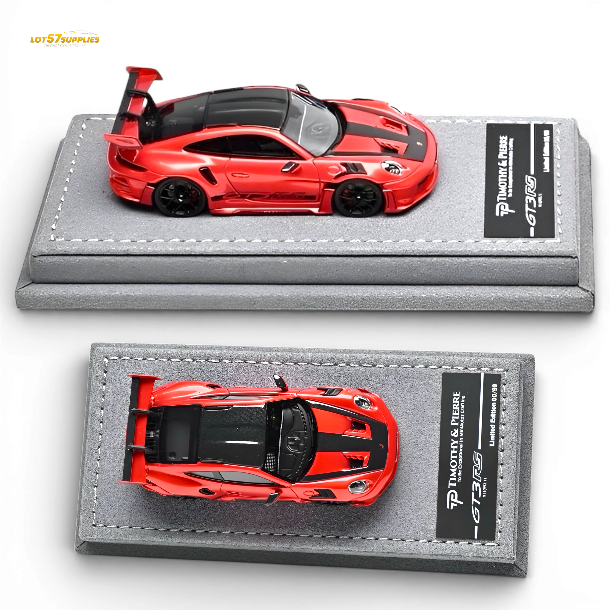 TP Porsche 911 992 GT3 RS 1:64 Diecast | LOT57 Supplies