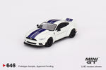 (Pre-Order) Mini-GT FORD MUSTANG GT LB-WORKS White 1:64 #646