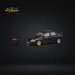 CM Model Mitsubishi Lancer Evolution IX Metallic Black With Engine 1:64