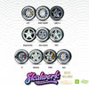 SKALWERK Wheels 1:64 10mm High Quality Wheels With Bearing System Group 3 *AXLES INCLUDED*