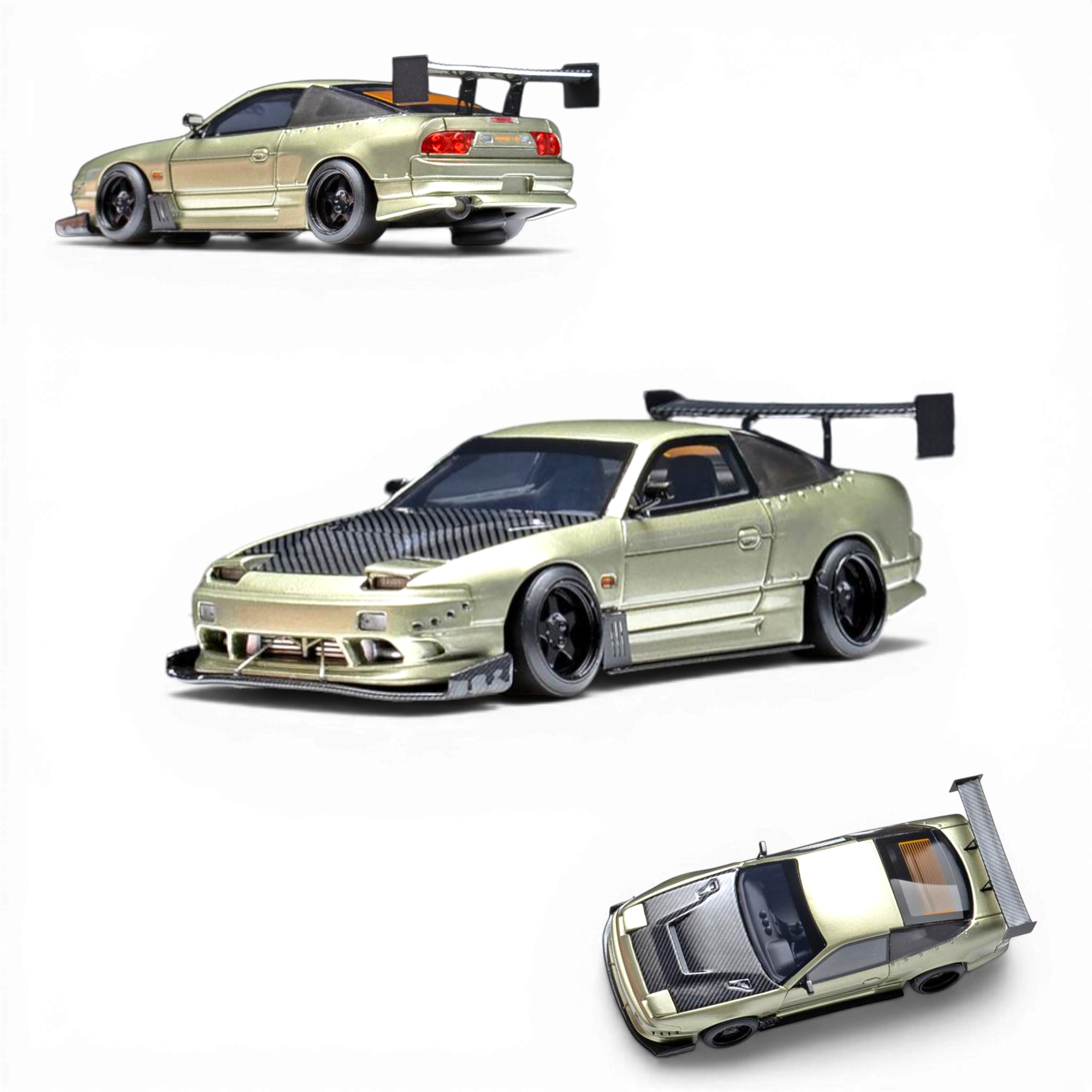 Nissan 240SX Street Mod 1:64 Resin — 404ERROR | LOT57