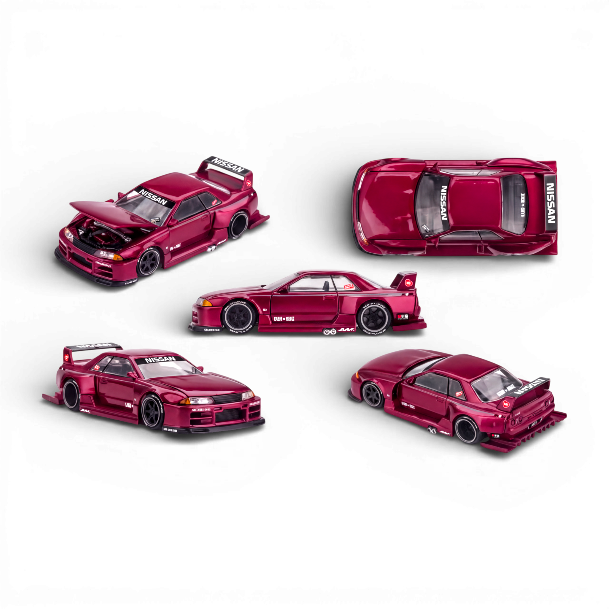 ミニカー MAKE UP 1/43 LB-KAIDO WORKS R32 LB-Kaido Works Nissan