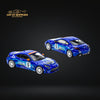 Pop Race Toyota GR86 ENDLESS Dark Blue #9 PR640025 1:64