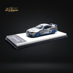 MC Nissan Skyline R34 25GT Turbo Silver Queen Livery 1:64