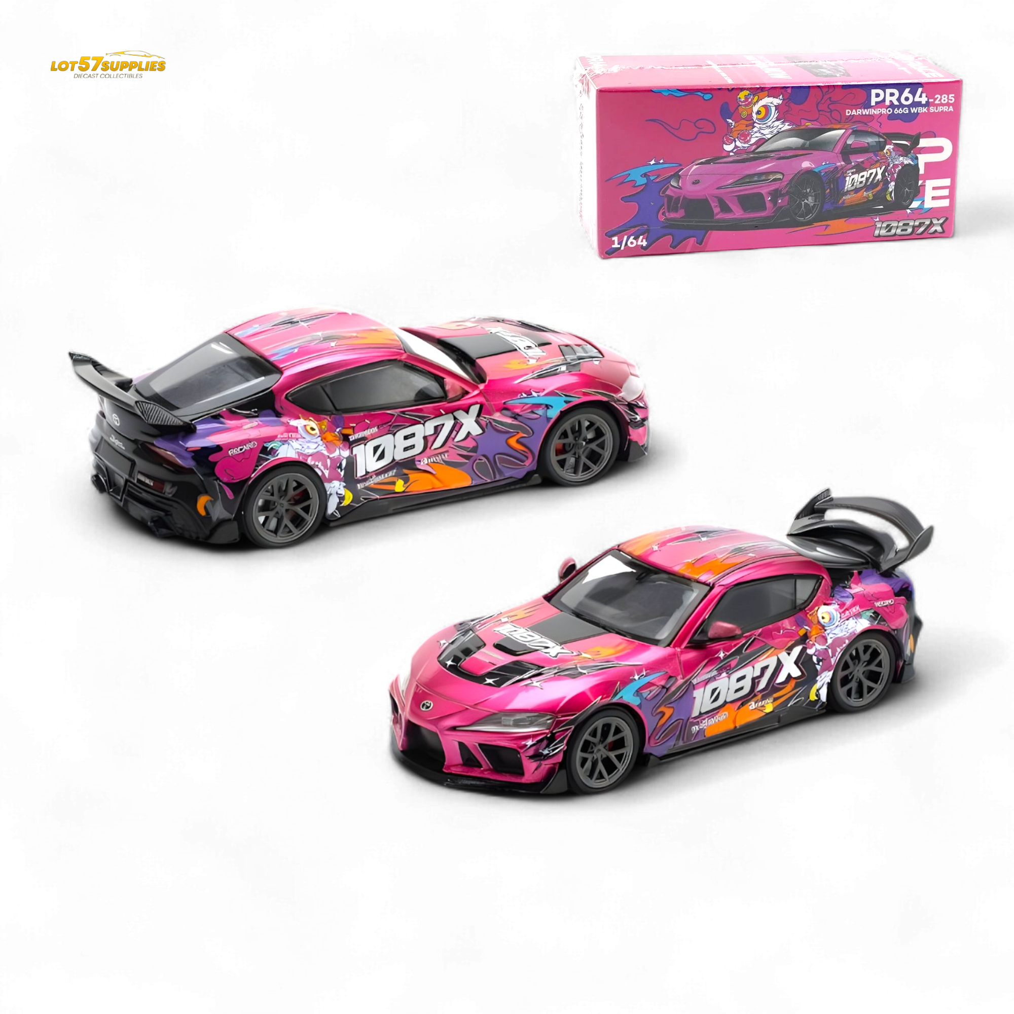 PopRace DARWIN PRO 66G WBK SUPRA (A90) - 1087X LION DANCE PopRace DARWIN PRO 66G WBK SUPRA (A90) - 1087X LION DANCE