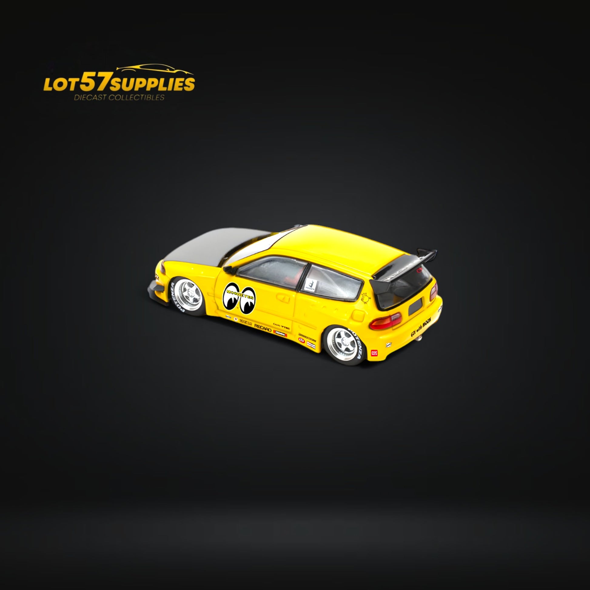 Pop Race Pandem Civic EG6 v1.5 - MOONEYES 1:64 PRE0010