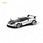Model car on a white background