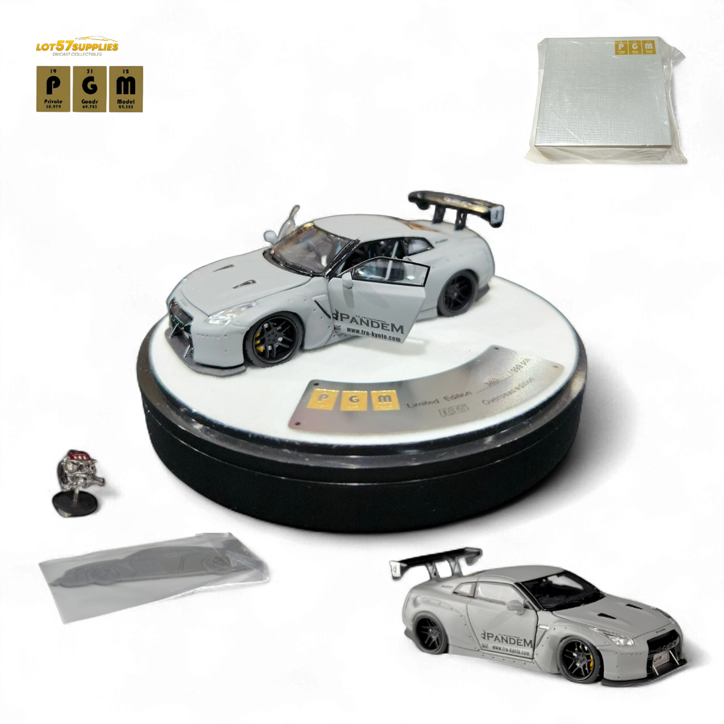 PGM Rocket Bunny R35 Combat Grey - Luxury Version 1:64