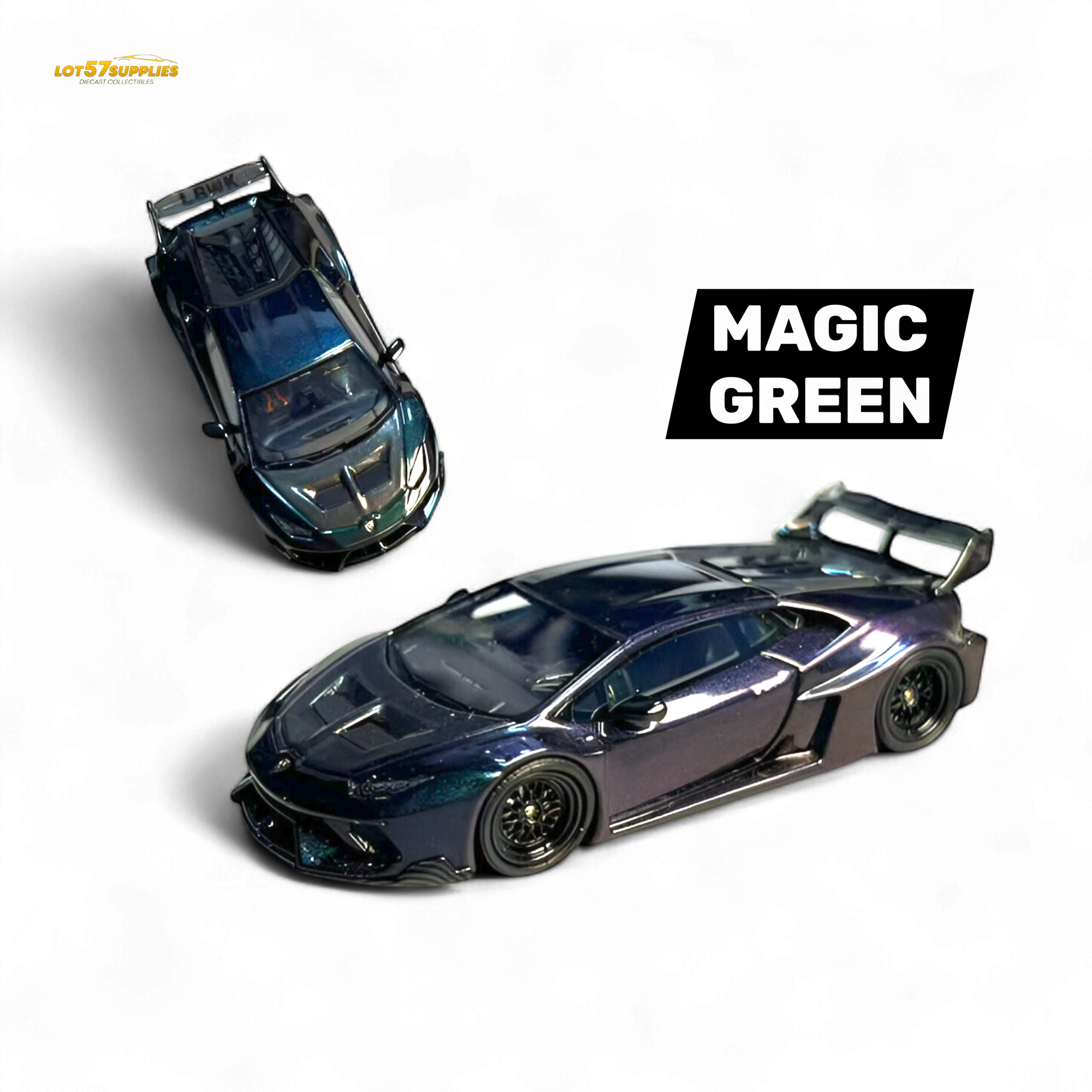 FLAME Lamborghini Huracan GT 1:64 Diecast | LOT57 Supplies FLAME Lamborghini Huracan GT 1:64 Diecast | LOT57 Supplies