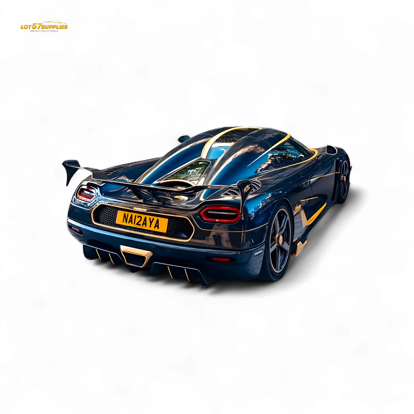 (Pre-Order) Guo Ji Agera RS - Taiwan Blue 1/64