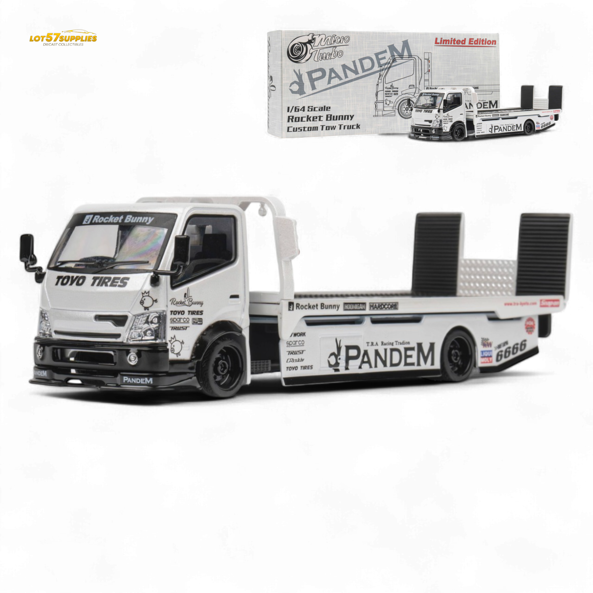 MicroTurbo Hino 300 Rocket Bunny 1:64 Diecast | LOT57 Supplies MicroTurbo Hino 300 Rocket Bunny 1:64 Diecast | LOT57 Supplies
