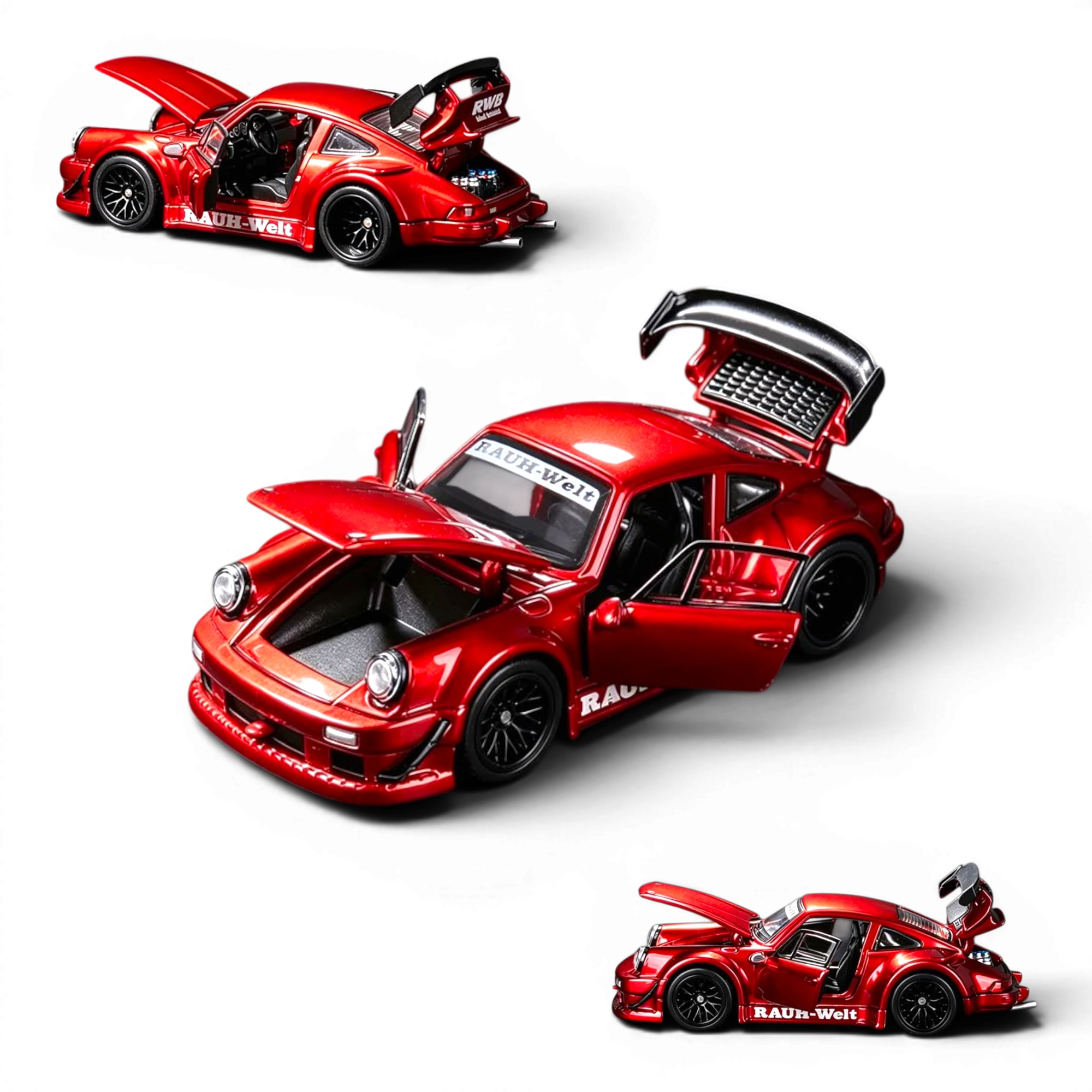 1/64 RWB 930 ワイドボディ【フルオープン仕様】 RWB Porsche 930 Full Open 1:64 — FG | LOT57