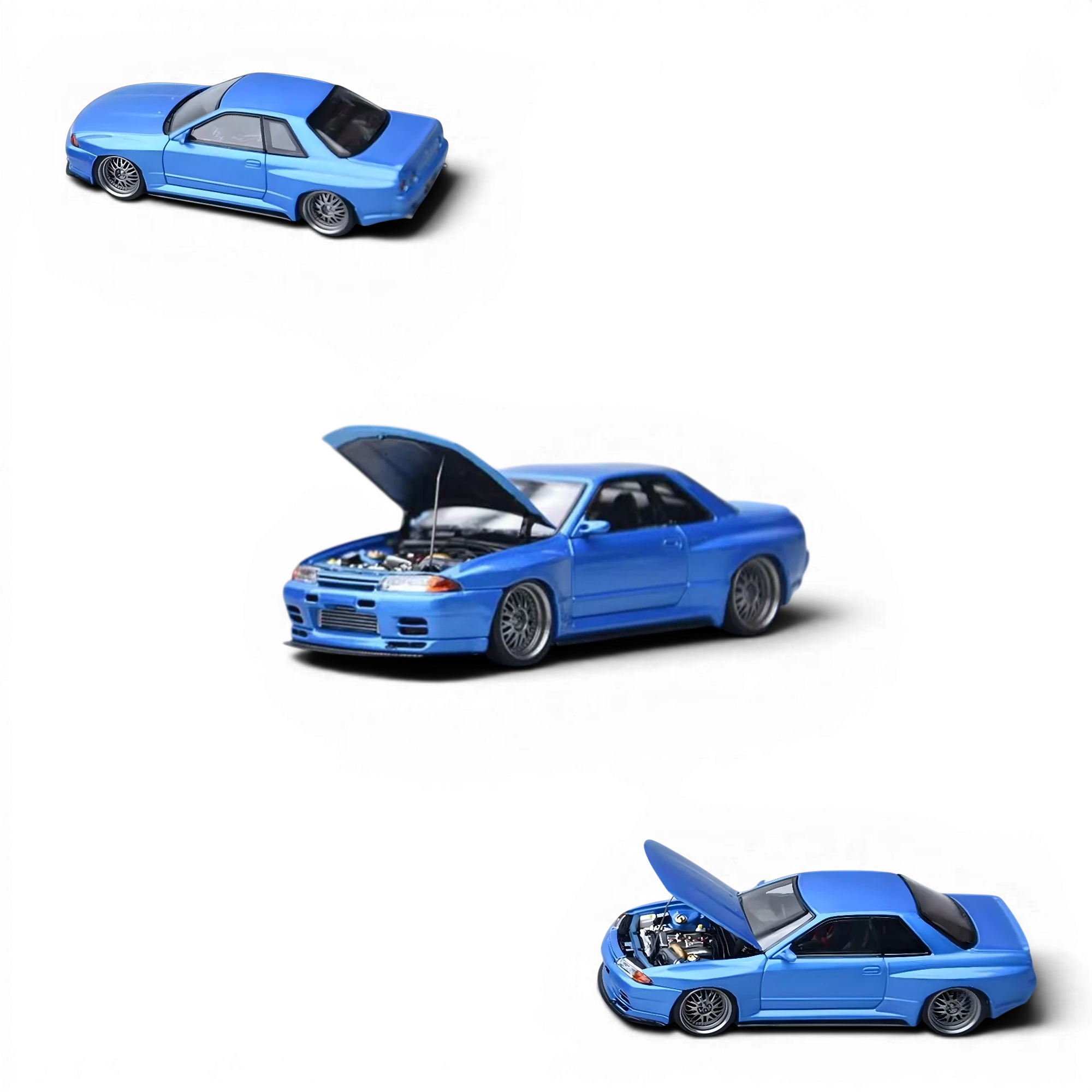 Nissan Skyline GT-R R32 Blue 1:64 — Focal Horizon | LOT57