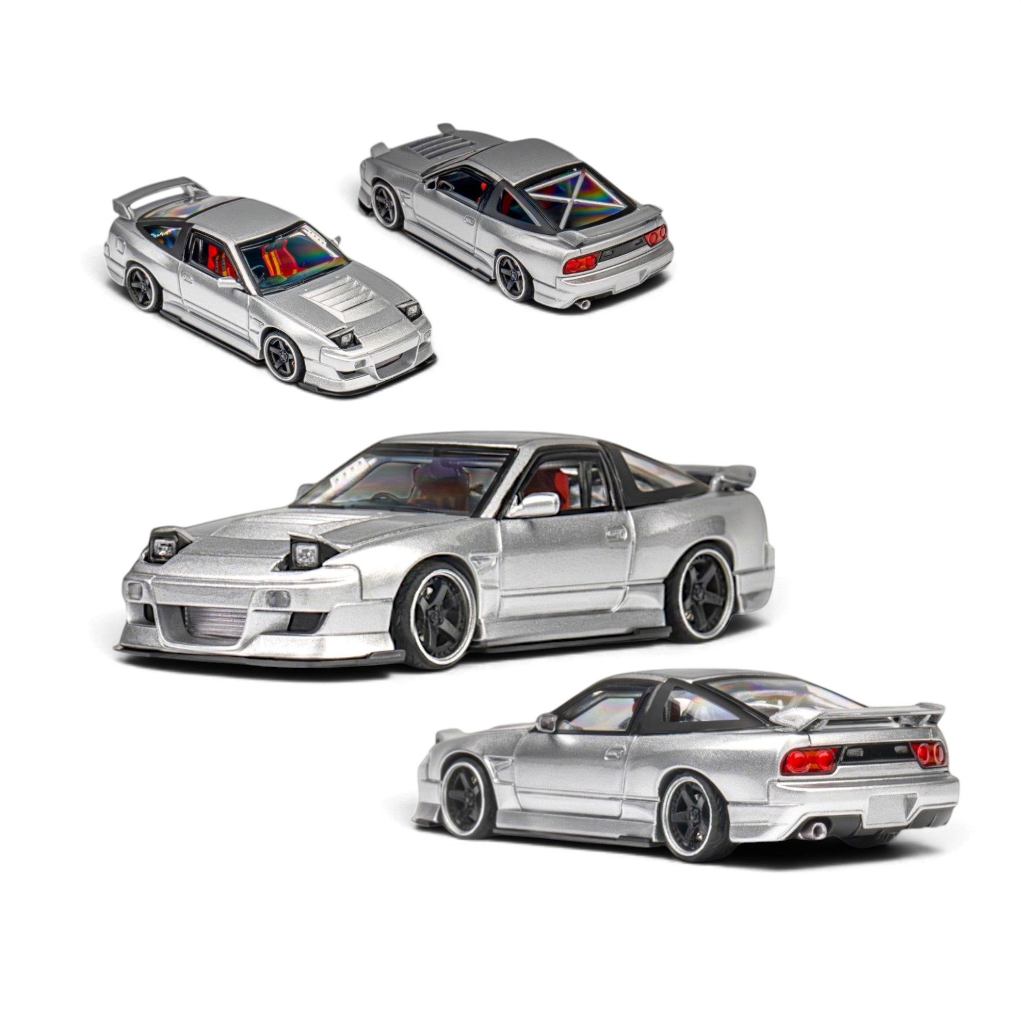MicroTurbo Nissan 180SX Miyabi 1:64 Diecast | LOT57 Supplies
