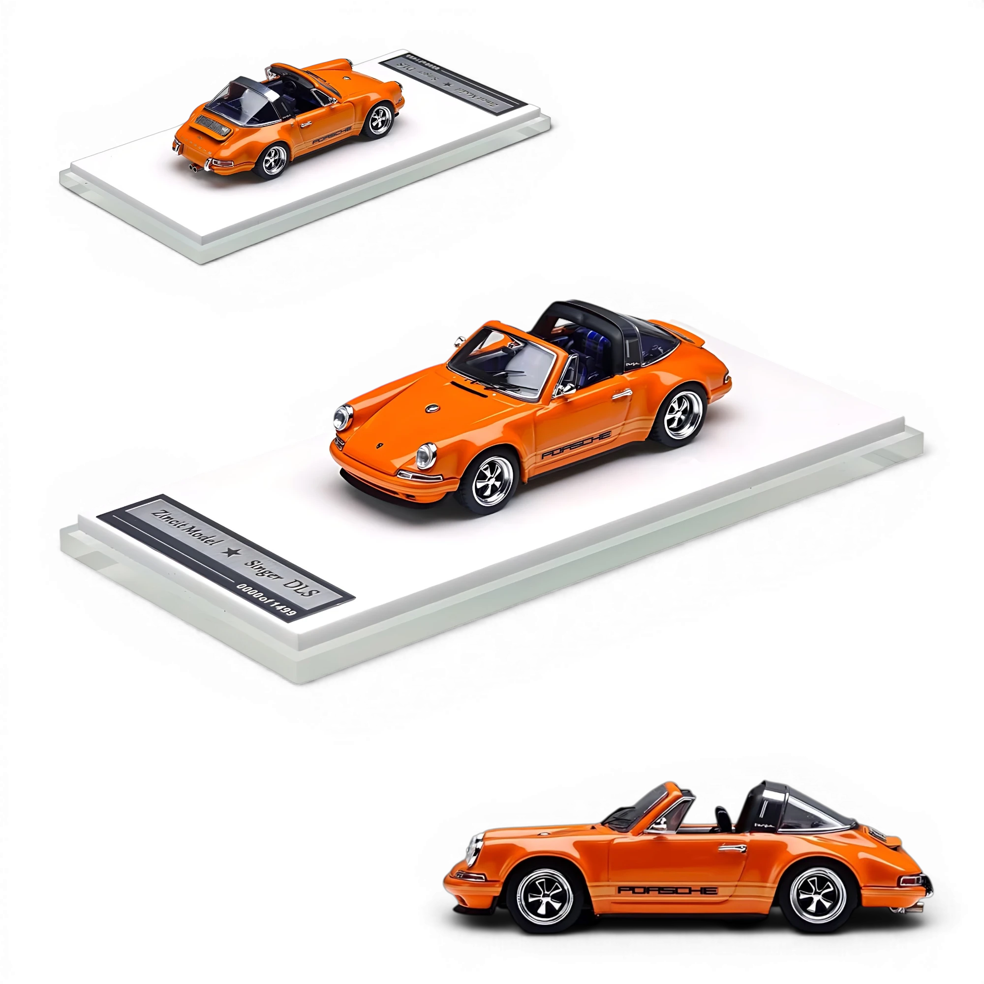 ミニカー Titan64 Singer 911 (964) Targa 1/64 Brand: Zincit Model