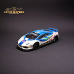 King Model Lamborghini Huracan LP610 LB 1.0 Hatsune Blue 1:64
