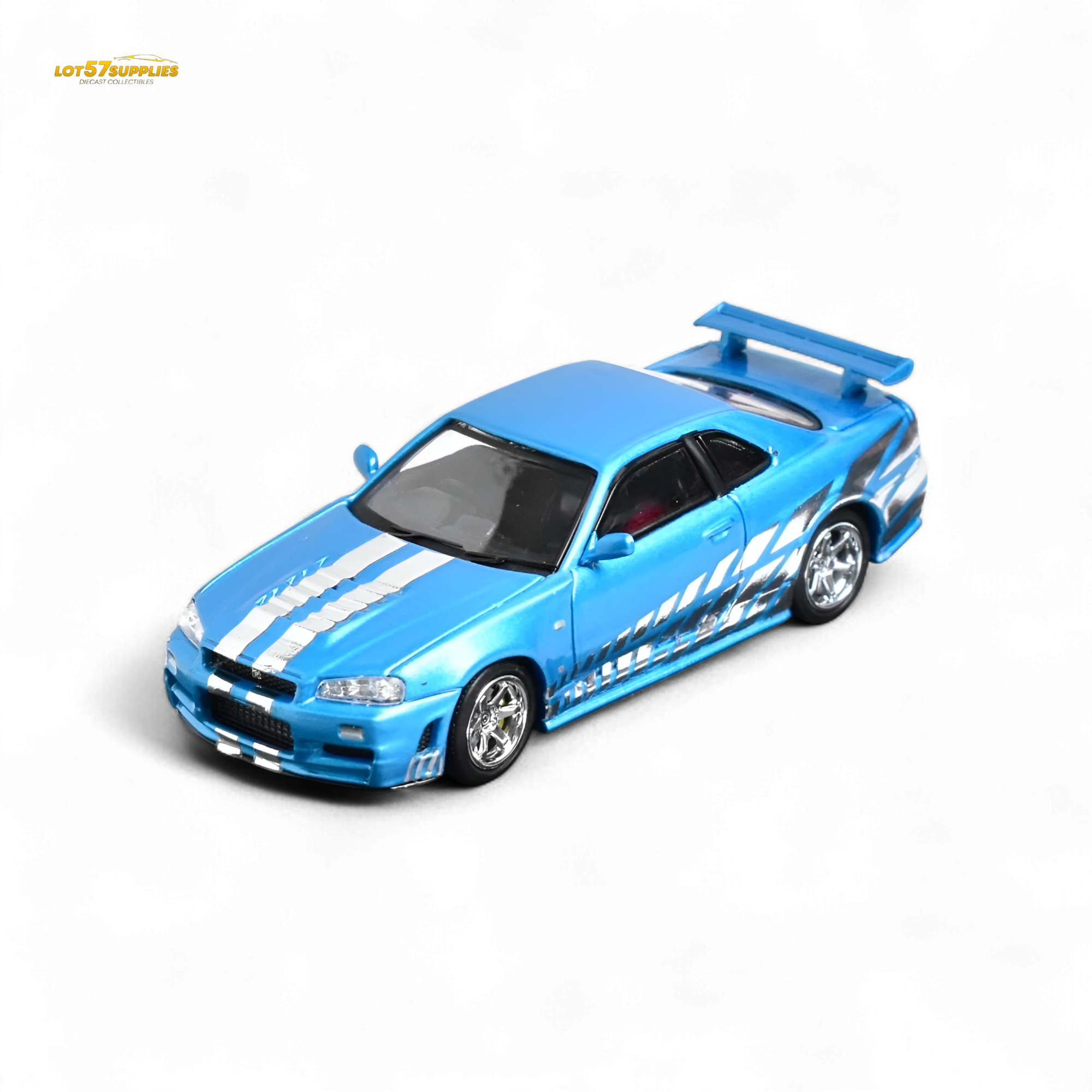 Stance Hunters Skyline GT-R R34 1:64 Diecast | LOT57 Supplies Stance Hunters Skyline GT-R R34 1:64 Diecast | LOT57 Supplies