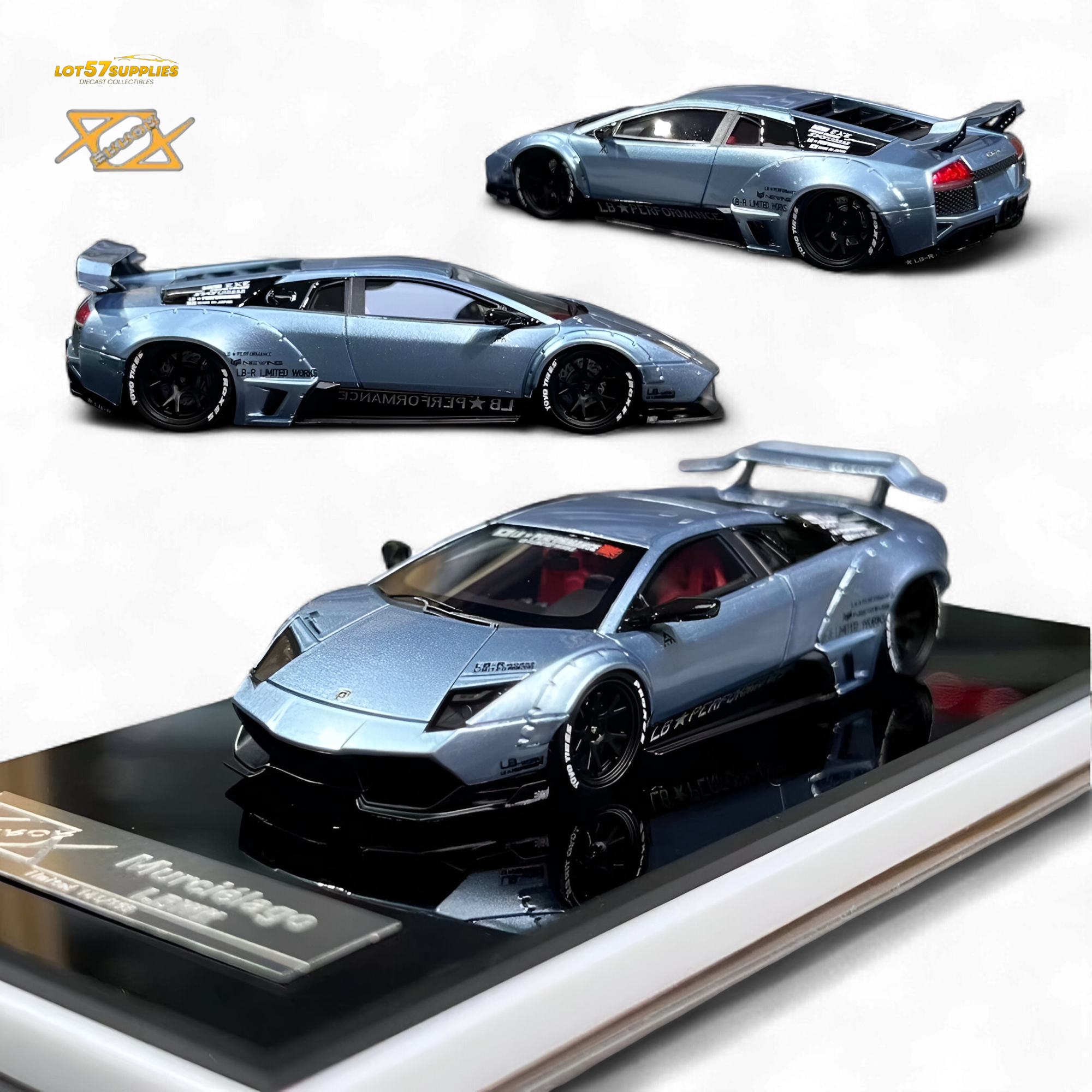Error404 Lamborghini Murcielago 1:64 Diecast | LOT57 Supplies