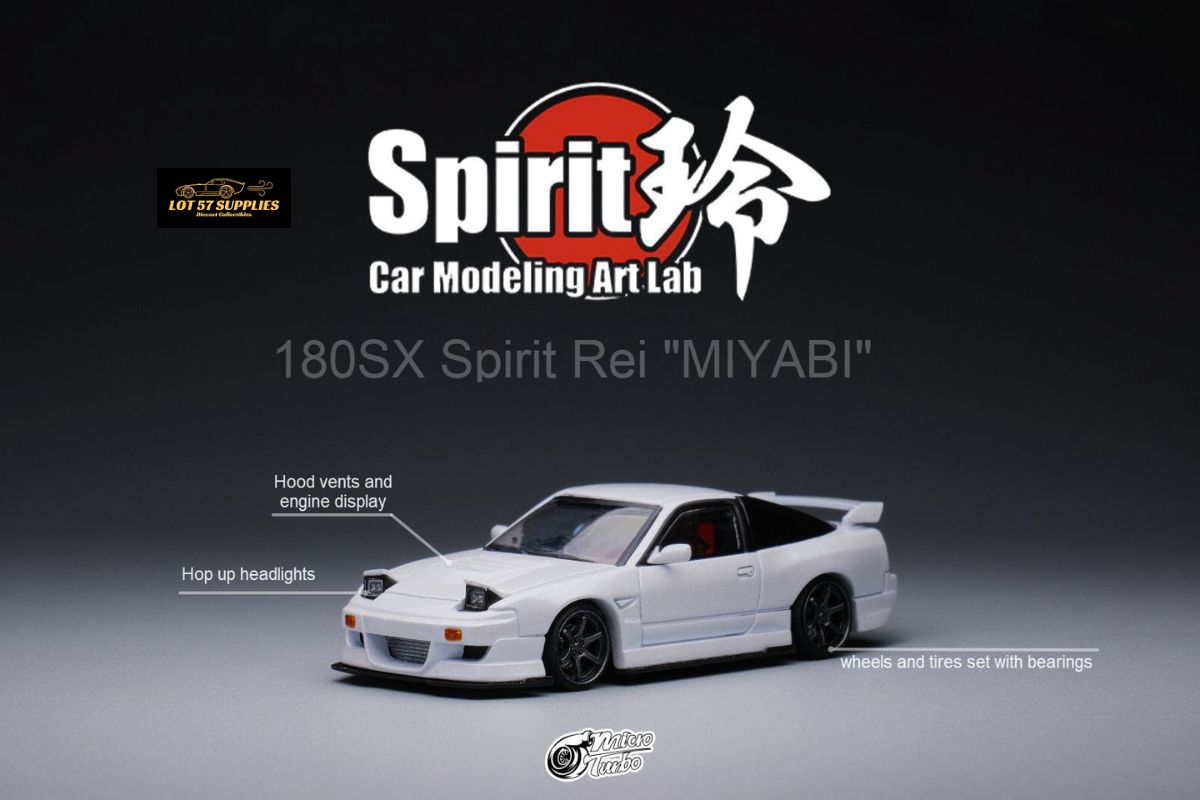 MicroTurbo Nissan 180SX Custom Spirit Rei 