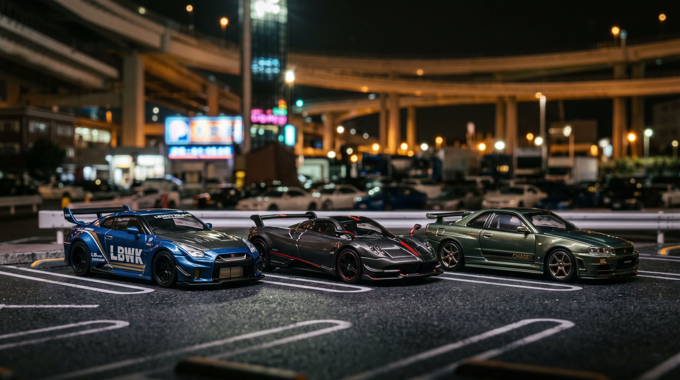 July 2026 1:64 Diecast Pre-Orders: LBWK, Pagani & Chase Cars
