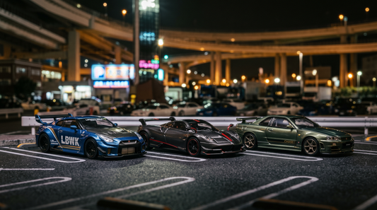 July 2026 1:64 Diecast Pre-Orders: LBWK, Pagani & Chase Cars