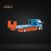 MicroTurbo HINO 300 Flat Bed Transport Truck in Gulf Livery 1:64