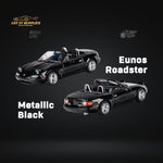 MicroTurbo Eunos Roadster Customized Metallic Black 1:64 Limited to 1,000 Pcs