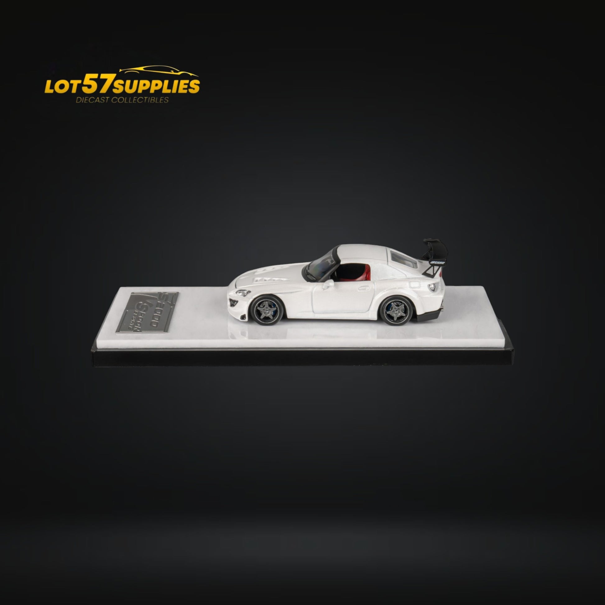 Microturbo S2000 Custom Spoon Sports in White 1:64