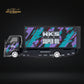 MicroTurbo HINO 300 Box Transport Truck in HKS Livery 1:64