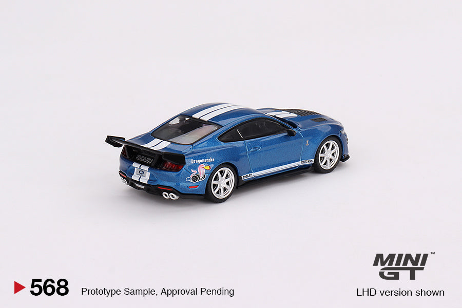 Ford Mustang Shelby GT500 Dragon Snake Concept Ford Performance Blue #568 1:64 MGT00568