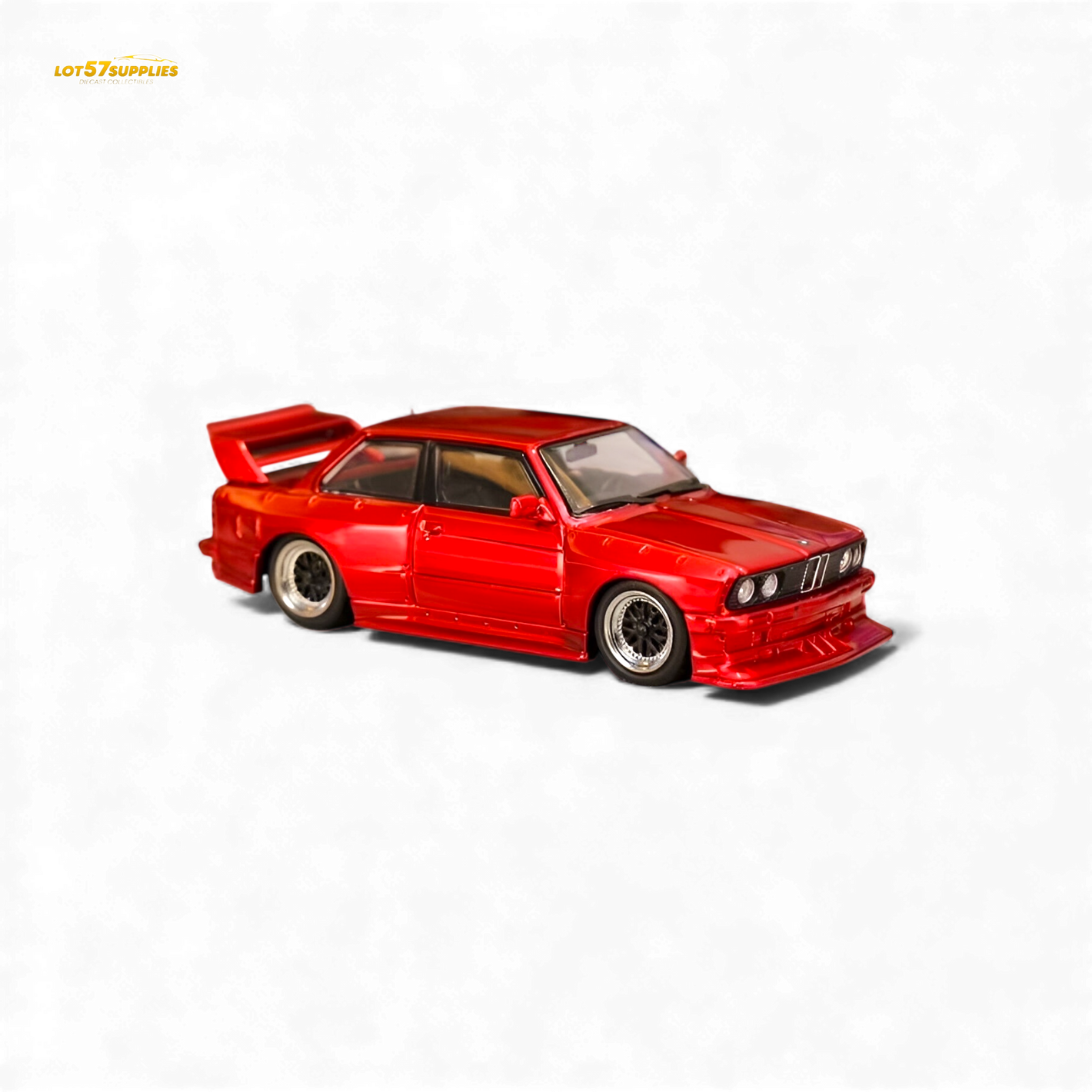 (Pre-Order) SW BMW E30 M3 LTO Modified - Red 1:64
