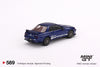 Mini-GT Nissan Skyline GT-R Top Secret VR32 Metallic Blue #589 1:64 MGT00589