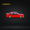 DCM BMW M3 E30 in Red / Gold Wheels 1:64