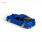 Microturbo Nissan 180SX Type X Metallic Blue 1:64 Diecast Model
