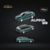 Mortal BMW E36 Alpina B8 Wagon in Green Diecast 1:64