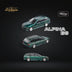 Mortal BMW E36 Alpina B8 Wagon in Green Diecast 1:64