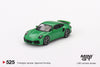 Mini-GT Porsche 911 Turbo S Python Green 1:64 MGT00525