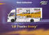 (Pre-Order) MicroTurbo HINO 300 Custom Truck LBWK Silhouette Livery White/Yellow 1:64