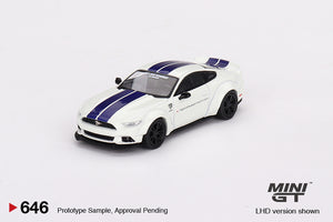 (Pre-Order) Mini-GT FORD MUSTANG GT LB-WORKS White 1:64 #646