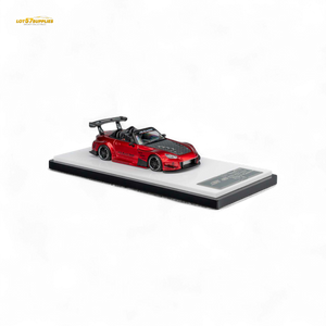 (Pre-Order) Microturbo Honda S2000 JS Racing – Candy Red 1:64