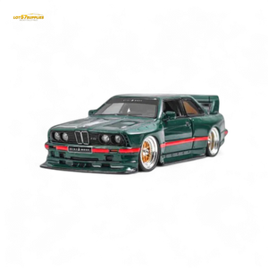 NA BMW E30 Wide-Body Resin Model Green 1:64