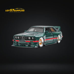(Pre-Order) NA BMW E30 Wide-Body Resin Model Green 1:64