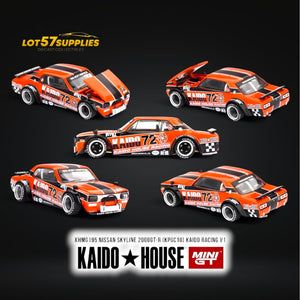 (Pre-Order) Mini-GT x KAIDO Nissan Skyline 2000GT-R (KPGC10) Kaido Racing V1 1:64