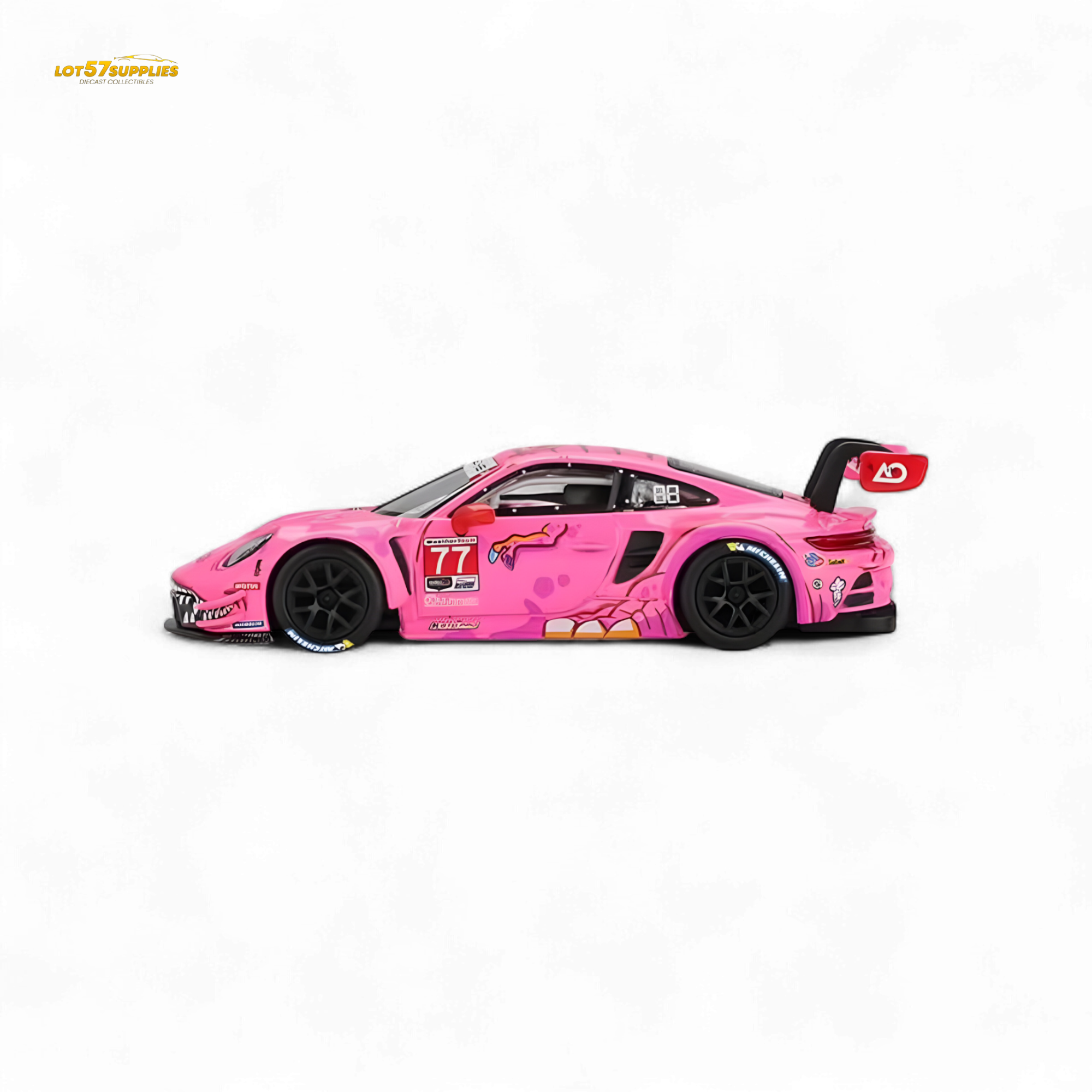 (Pre-Order) Mini-GT Porsche 911 GT3 R #77 AO Racing ROXY IMSA Road Ame