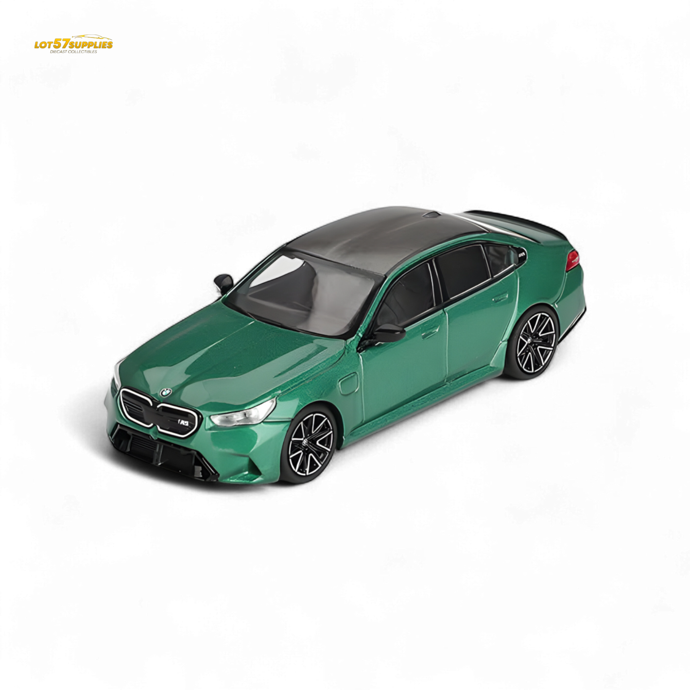 (Pre-Order) Mini-GT BMW M5 (G90) Isle of Man Green Metallic #1086- 1:64
