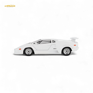 (Pre-Order) Mini-GT Lamborghini Countach 25th Anniversary - White 1:64 #1134