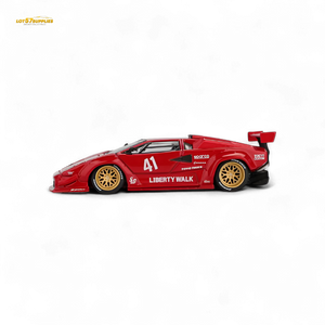 (Pre-Order) MiniGT Lamborghini Countach LB-WORKS Red 1:64