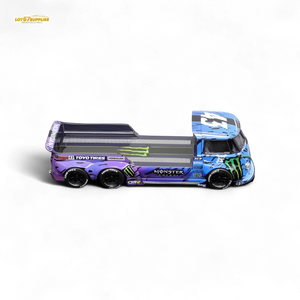 (Pre-Order) liberty 64 VW Trailer - Monster Livery 1:64