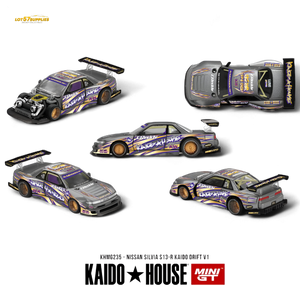 (Pre-Order) KAIDO Nissan Silvia S13-R - KAIDO DRIFT V1 1:64