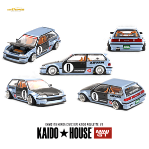 Mini GT x Kaido House Honda Civic (EF) #0 Kaido Roulette V1 1:64 KHMG179